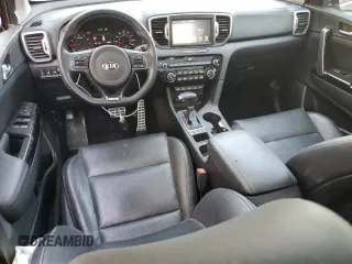 2017 Kia Sportage SX Turbo with VIN KNDPR3A66H7173548, listed as a Copart auction lot 46892905 with 87,876 mi miles and Non repairable. Bid and sale history available at DreamBid. Image 8.