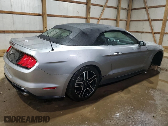 2023 Ford Mustang EcoBoost with VIN 1FATP8UH8P5107470, listed as a Copart auction lot 47271495 with 47,311 mi miles and Clean Title. Bid and sale history available at DreamBid. Image 3.