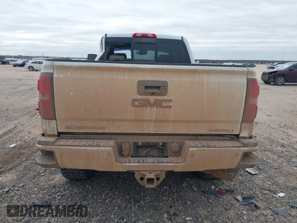 2015 GMC Sierra 2500HD available WiFi Denali with VIN 1GT120E84FF642823, listed as a IAAI auction lot 41593286 with 148,038 mi miles. Bid and sale history available at carsss.com. Image 16.