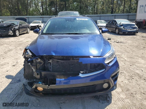 2021 Kia Forte LXS with VIN 3KPF24AD3ME381224, listed as a Copart auction lot 49707745 with 130,924 mi miles and Salvage Title. Bid and sale history available at carsss.com. Image 5.