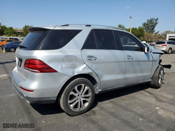 2016 Mercedes-Benz GLE with VIN 4JGDA5JB0GA662351, listed as a Copart auction lot 49371685 with 74,153 mi miles and Salvage Title. Bid and sale history available at carsss.com. Image 3.