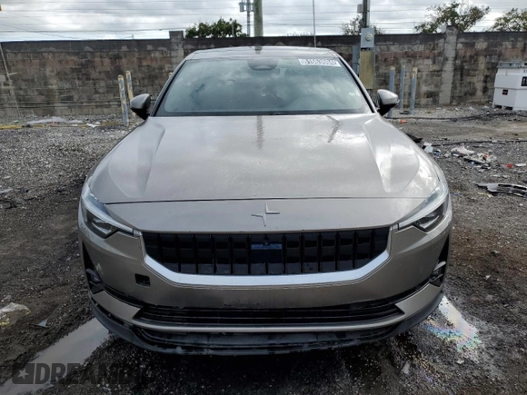 2021 Polestar 2 Launch Edition with VIN LPSED3KA9ML025011, listed as a Copart auction lot 81663604 with 46,822 mi miles and Non Repairable. Bid and sale history available at carsss.com. Image 5.