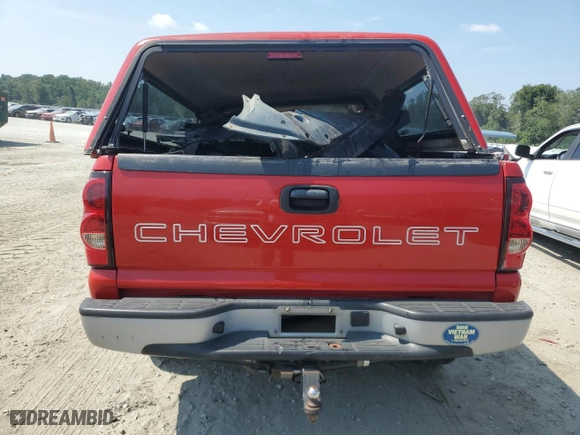 2006 Chevrolet Silverado 1500 LS with VIN 1GCEC19X16Z283077, listed as a Copart auction lot 83092664 with 0 mi miles and Salvage Title. Bid and sale history available at carsss.com. Image 6.