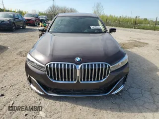 2020 BMW 7 Series 750i xDrive с VIN WBA7U2C02LGM27019, выставлен на аукционе Copart как лот 54122615 с пробегом Не указан миль и Списание • Salvage title. История ставок и продаж доступна на DreamBid. Изображение 5.
