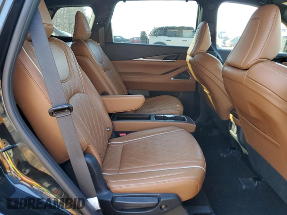 2024 Infiniti QX60 Autograph with VIN 5N1DL1HU6RC344915, listed as a Copart auction lot 48544125 with 7,927 mi miles and Salvage title. Bid and sale history available at DreamBid. Image 11.