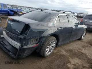2017 Chrysler 300 with VIN 2C3CCAKGXHH616482, listed as a Copart auction lot 47110555 with 156,055 mi miles and Salvage Title. Bid and sale history available at carsss.com. Image 3.