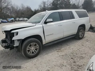 2017 Chevrolet Suburban LT with VIN 1GNSCHKC5HR120655, listed as a Copart auction lot 48794795 with 169,146 mi miles and Salvage Title. Bid and sale history available at carsss.com. Image 1.