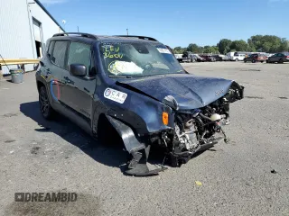 2021 Jeep Renegade 80th Anniversary with VIN ZACNJDBB2MPM72187, listed as a Copart auction lot 58891472 with Not provided miles and Salvage title. Bid and sale history available at DreamBid. Image 1.