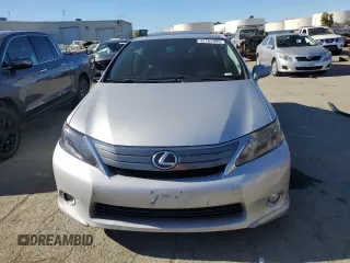 2010 Lexus HS 250h with VIN JTHBB1BA2A2033651, listed as a Copart auction lot 42182095 with 174,806 mi miles and Salvage Title. Bid and sale history available at DreamBid. Image 5.