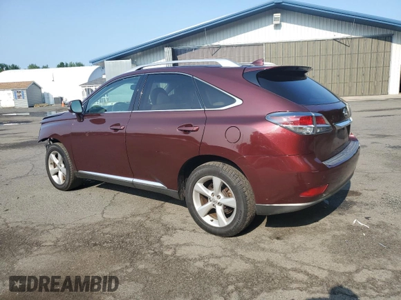 2015 Lexus RX 350 with VIN 2T2BK1BA4FC253122, listed as a Copart auction lot 60499695 with 161,686 mi miles and Salvage title. Bid and sale history available at DreamBid. Image 2.
