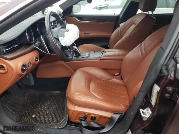 2018 Maserati Quattroporte S Q4 with VIN ZAM56YRA8J1304862, listed as a Copart auction lot 84832764 with 57,738 mi miles and Salvage Title. Bid and sale history available at carsss.com. Image 7.