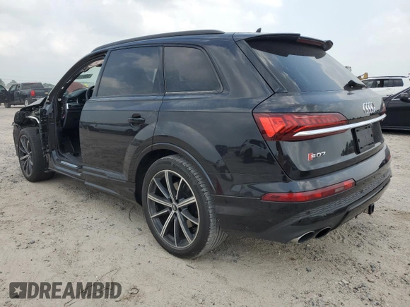 2020 Audi SQ7 z VIN WA1VWAF79LD013335, wystawiony jako Copart lot #56011584 z przebiegiem 35 173 mil mil oraz Szkoda całkowita • Salvage title. Historia ofert i sprzedaży dostępna na DreamBid. Obrazek 2.
