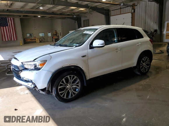 2016 Mitsubishi Outlander Sport 2.4 ES with VIN JA4AR3AW2GZ025187, listed as a Copart auction lot 48677975 with 133,172 mi miles and Salvage Title. Bid and sale history available at carsss.com. Image 1.