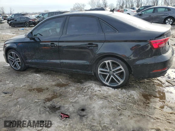2018 Audi A3 Sedan Premium with VIN WAUAUGFF2J1005030, listed as a Copart auction lot 39836974 with 73,495 mi miles. Bid and sale history available at carsss.com. Image 2.