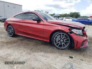 2019 Mercedes-Benz C 300 with VIN WDDWJ8DB2KF926164, listed as a Copart auction lot 58445335 with 58,228 mi miles and Non repairable. Bid and sale history available at DreamBid. Image 4.
