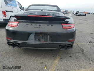 2017 Porsche 911 Turbo with VIN WP0CD2A94HS178214, listed as a Copart auction lot 42647395 with 18742 miles and Salvage Title. Bid and sale history available at carsss.com. Image 6.