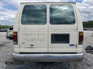 1992 Ford Econoline Wagon Super Custom z VIN 1FBJS31H3NHB08839, wystawiony jako Copart lot #55049275 z przebiegiem 158 054 mil mil oraz Szkody całkowita. Historia ofert i sprzedaży dostępna na DreamBid. Obrazek 6.