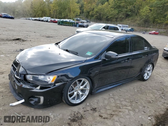2016 Mitsubishi Lancer ES with VIN JA32U2FU4GU009420, listed as a Copart auction lot 74225654 with 120,657 mi miles and Salvage Title. Bid and sale history available at DreamBid. Image 1.