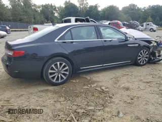 2018 Lincoln Continental Livery with VIN 1LN6L9HKXJ5606384, listed as a Copart auction lot 69419984 with 142,888 mi miles and Salvage Title. Bid and sale history available at carsss.com. Image 3.