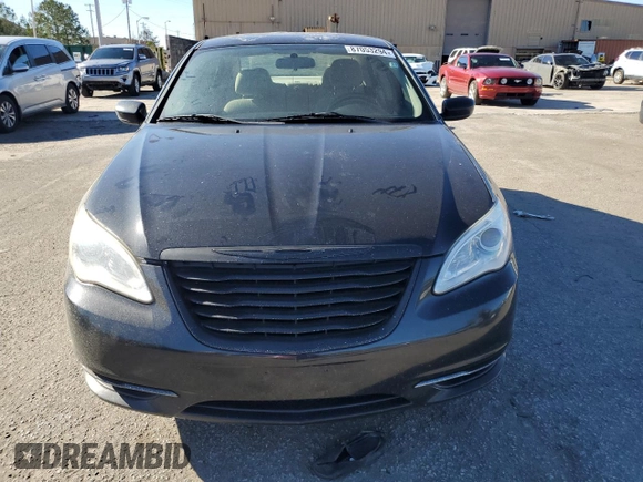 2014 Chrysler 200 LX with VIN 1C3CCBAG6EN103658, listed as a Copart auction lot 87053294 with 104,933 mi miles and Salvage Title. Bid and sale history available at carsss.com. Image 5.