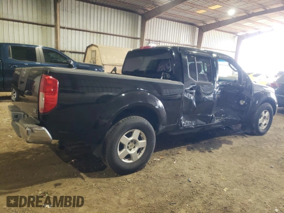 2007 Nissan Frontier SE with VIN 1N6AD09U27C409282, listed as a Copart auction lot 89402925 with 115,746 mi miles and Salvage title. Bid and sale history available at DreamBid. Image 3.