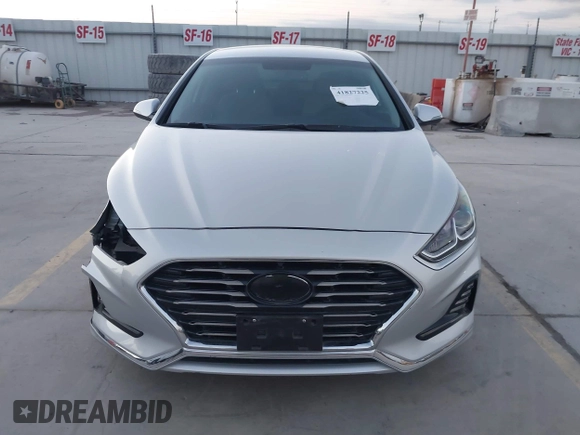 2018 Hyundai Sonata SEL with VIN 5NPE34AF1JH673343, listed as a IAAI auction lot 41827225 with 29,732 mi miles and . Bid and sale history available at carsss.com. Image 13.