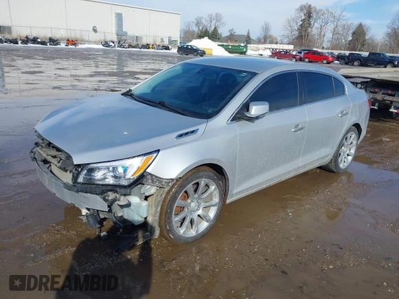2014 Buick LaCrosse Leather with VIN 1G4GB5G35EF187094, listed as a IAAI auction lot 41663337 with 135,179 mi miles. Bid and sale history available at carsss.com. Image 17.