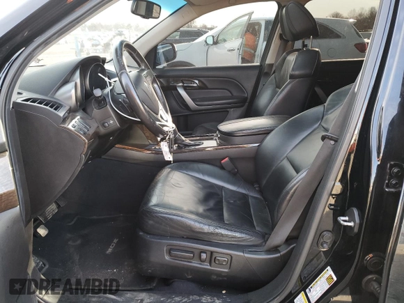 2010 Acura MDX Technology with VIN 2HNYD2H48AH529505, listed as a Copart auction lot 50682825 with 122,832 mi miles and Salvage Title. Bid and sale history available at DreamBid. Image 7.
