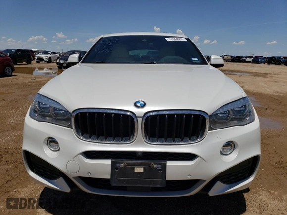 2018 BMW X6 xDrive35i with VIN 5UXKU2C57J0X49264, listed as a Copart auction lot 52534503 with 36,821 mi miles. Bid and sale history available at carsss.com. Image 5.