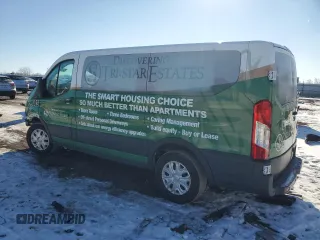 2017 Ford Transit Wagon XL with VIN 1FMZK1YM7HKB34384, listed as a Copart auction lot 88654985 with 16,649 mi miles and Salvage Title. Bid and sale history available at carsss.com. Image 2.