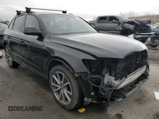2017 Audi SQ5 Premium Plus with VIN WA1CCAFPXHA001512, listed as a Copart auction lot 87606795 with 62,501 mi miles and Salvage Title. Bid and sale history available at carsss.com. Image 4.