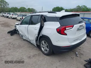 2022 GMC Terrain SLE with VIN 3GKALMEV2NL165876, listed as a IAAI auction lot 41893833 with Not provided miles and . Bid and sale history available at DreamBid. Image 3.