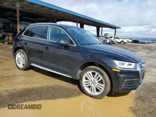 2020 Audi Q5 Premium Plus with VIN WA1BNAFY0L2076155, listed as a Copart auction lot 45599985 with 41,366 mi miles and Salvage Title. Bid and sale history available at carsss.com. Image 4.