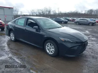 2025 Toyota Camry LE with VIN 4T1DAACK8SU500304, listed as a IAAI auction lot 41907504 with 6 mi miles and . Bid and sale history available at DreamBid. Image 1.
