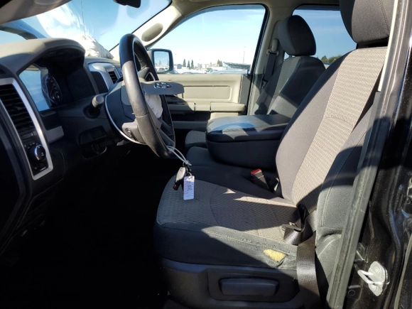 2010 Dodge Ram 1500 SLT with VIN 1D7RB1GT6AS208015, listed as a Copart auction lot 45775735 with 185,726 mi miles and Salvage Title. Bid and sale history available at carsss.com. Image 7.