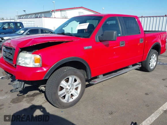 2006 Ford F-150 XLT z VIN 1FTPW14V96KC52092, wystawiony jako IAAI lot #42034553 z przebiegiem 178 376 mil mil oraz . Historia ofert i sprzedaży dostępna na DreamBid. Obrazek 2.