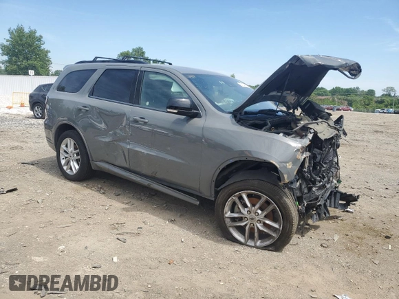 2023 Dodge Durango GT Plus z VIN 1C4RDJDG6PC637220, wystawiony jako Copart lot #56154845 z przebiegiem 59 381 mil mil oraz Nie do naprawy • Non repairable. Historia ofert i sprzedaży dostępna na DreamBid. Obrazek 4.