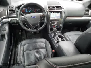 2018 Ford Explorer Limited with VIN 1FM5K7FH1JGB52380, listed as a Copart auction lot 47739835 with 128,590 mi miles and Salvage Title. Bid and sale history available at carsss.com. Image 8.