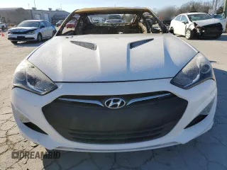 2013 Hyundai Genesis Coupe Track z VIN KMHHU6KJ8DU083512, wystawiony jako Copart lot #41666345 z przebiegiem Nie podano mil oraz Nie do naprawy • Non repairable. Historia ofert i sprzedaży dostępna na DreamBid. Obrazek 5.
