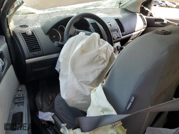 2010 Nissan Sentra SR with VIN 3N1AB6AP4AL695944, listed as a Copart auction lot 54249895 with Not Provided miles and Salvage Title. Bid and sale history available at DreamBid. Image 8.