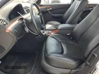 2003 Mercedes-Benz S-Class 4.3L with VIN WDBNG70J73A369311, listed as a Copart auction lot 66428724 with 91,646 mi miles and Clean Title. Bid and sale history available at carsss.com. Image 7.
