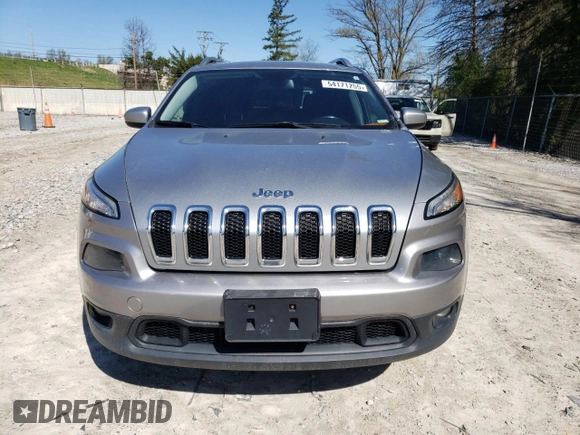 2014 Jeep Cherokee Latitude with VIN 1C4PJMCS0EW200588, listed as a Copart auction lot 54171255 with 196,247 mi miles and Salvage Title. Bid and sale history available at DreamBid. Image 5.