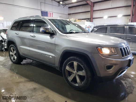 2014 Jeep Grand Cherokee Limited with VIN 1C4RJFBG8EC587118, listed as a Copart auction lot 46069885 with 188,561 mi miles and Clean Title. Bid and sale history available at carsss.com. Image 4.