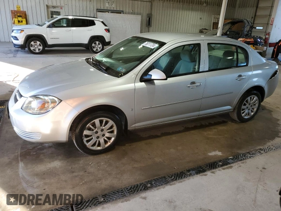 2009 Chevrolet Cobalt with VIN 1G1AL58H397170773, listed as a Copart auction lot 76011724 with 151,230 mi miles and Salvage Title. Bid and sale history available at DreamBid. Image 1.