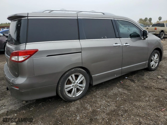 2013 Nissan Quest S with VIN JN8AE2KP6D9064934, listed as a Copart auction lot 42793525 with NaN miles and Salvage Title. Bid and sale history available at carsss.com. Image 3.