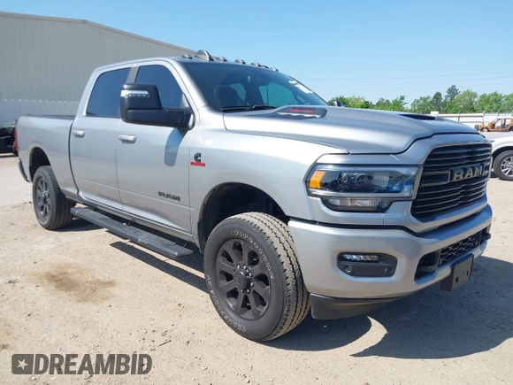 2024 Ram 2500 Laramie with VIN 3C6UR5FL5RG231403, listed as a IAAI auction lot 41995872 with 10,931 mi miles and . Bid and sale history available at DreamBid. Image 1.