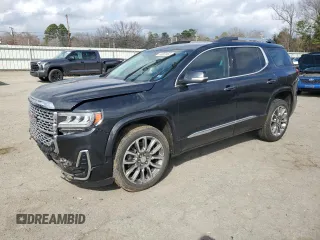 2020 GMC Acadia Denali with VIN 1GKKNXLS2LZ136778, listed as a Copart auction lot 44067465 with 63,742 mi miles and Salvage Title. Bid and sale history available at carsss.com. Image 1.