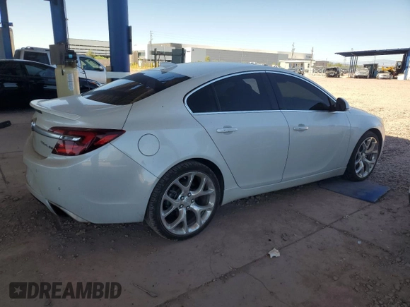 2016 Buick Regal GS with VIN 2G4GU5GX7G9199644, listed as a Copart auction lot 72998444 with 117,230 mi miles and Salvage Title. Bid and sale history available at carsss.com. Image 3.