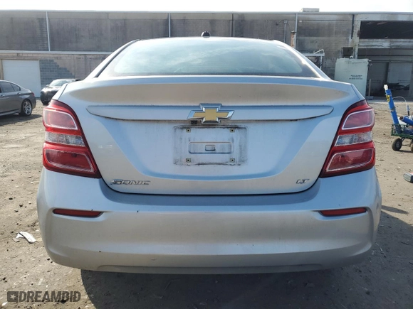 2017 Chevrolet Sonic LT with VIN 1G1JD5SH5H4154239, listed as a Copart auction lot 43213245 with 67,808 mi miles and Salvage Title. Bid and sale history available at carsss.com. Image 6.