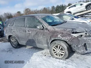 2014 Kia Sorento LX with VIN 5XYKTCA63EG540626, listed as a IAAI auction lot 41597949 with 126,683 mi miles and . Bid and sale history available at carsss.com. Image 13.